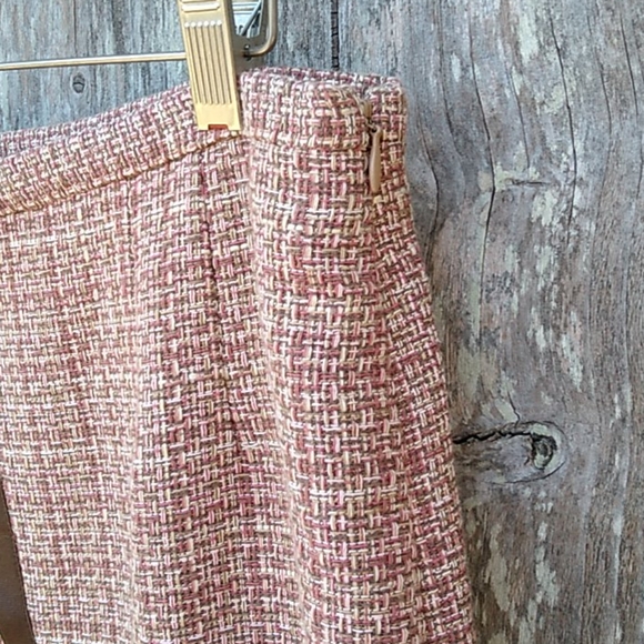 INC Tweed-y Retro Midi Skirt -14- NWT - Picture 8 of 16